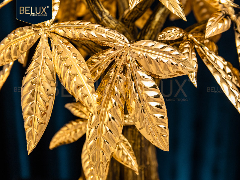 Chậu kim ngân dát vàng 24k cỡ to